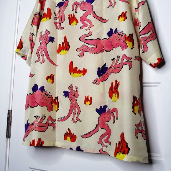BNWT SS23 MARNI x FLAMINIA VERONESI DEVIL SHIRT 50 - Picture 7 of 11